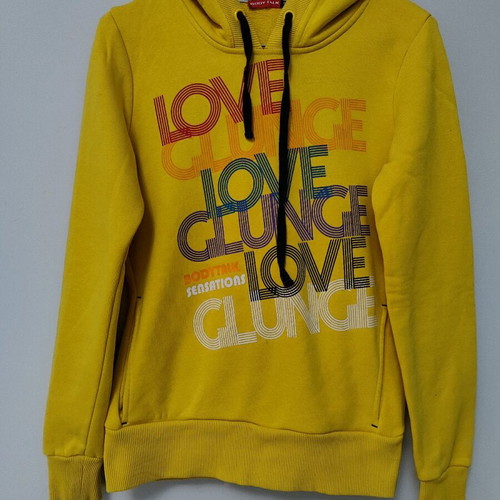 Bodytalk women's sweatshirt like new, yellow, size S