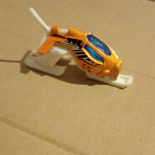 Matchbox Ice Exploration Wing Chiller orange used metal helicopter