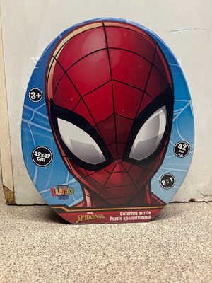 Spider-Man coloring puzzle 42 pieces 42x42 new