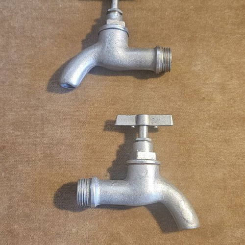 Brass faucets new, set of two