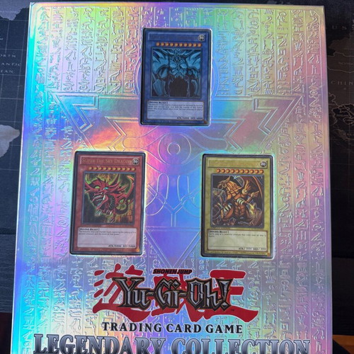 Yugioh Legendary Collection 2010 με Limited Edition κάρτες Αιγύπτιων Θεών σαν καινούργιο