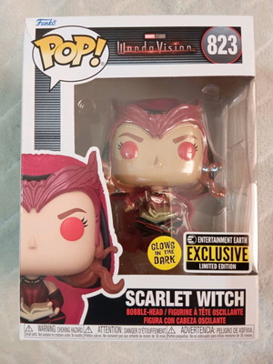 Funko Pop Scarlet Witch GITD Entertainment Earth exclusive new