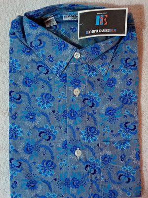 Nara Camicie vintage short-sleeve shirt medium 100% cotton