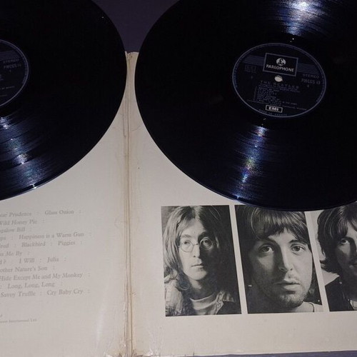 The Beatles First Greek Edition Records PMCGS 13 & 14 Used