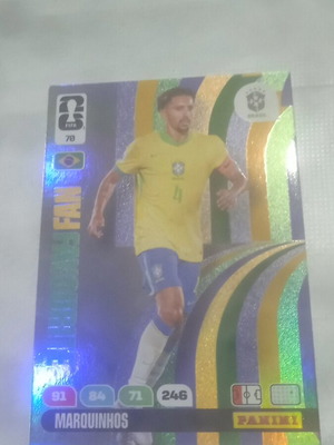 Fifa World Cup 2026 Adrenalyn XL Fan Favourite Marquinhos card