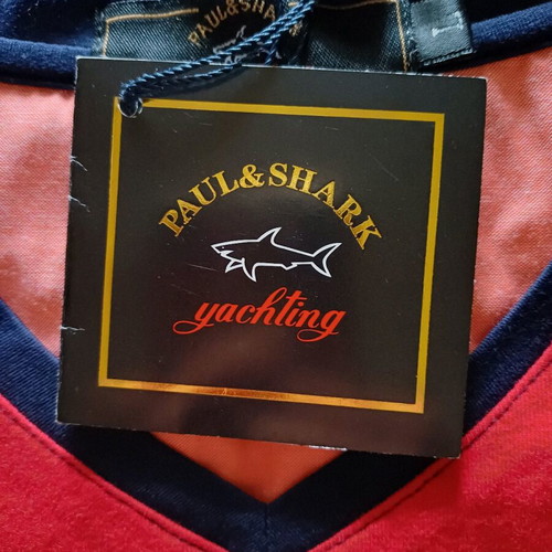 Paul & Shark men's short-sleeve multicolor shirt new, size L