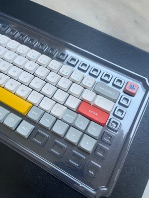 NuPhy Air60 V2 Ionic White keycap set, complete