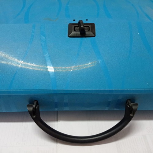 Plastic tutoring bag used for documents