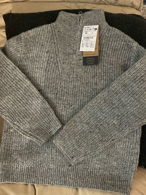 Kiabi children's sweater new for boy 4 years old, gray
