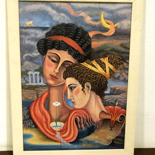 Themis Tsironis framed art print copy