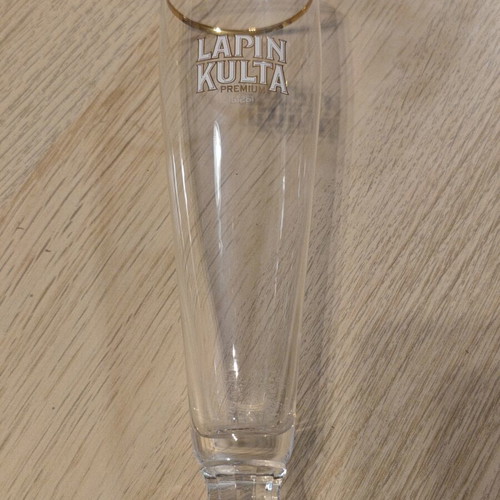 Lapin Kulta beer glass new