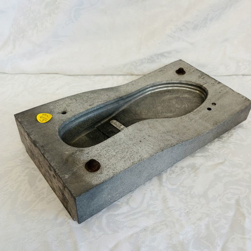 Cypriot Shoe Sole Metal Mold Used