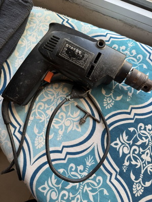 Stayer 344 electric hammer drill 420W used, slight chuck vibration
