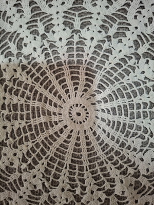 Small doily used