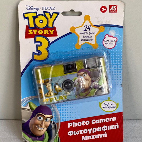 Disney Pixar Toy Story 3 Buzz Lightyear Kids Photo Camera new