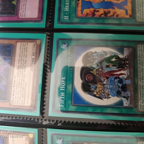 Yu-Gi-Oh Fifth Hope card like new