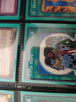 Yu-Gi-Oh Fifth Hope card like new