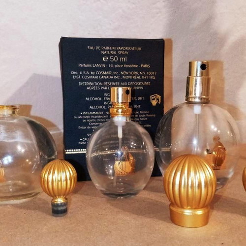 Vintage Arpège by Lanvin perfume bottles used, set of 3