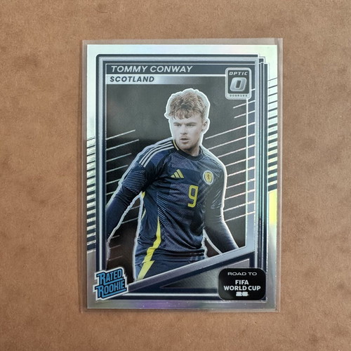 Tommy Conway 2025-26 Donruss Road to FIFA World Cup Rated Rookie Optic card new