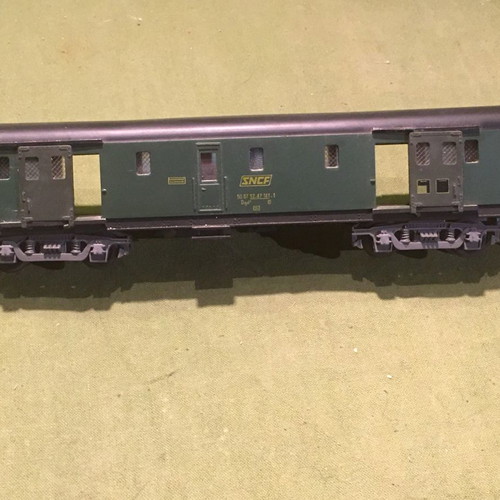 Meccano-Hornby 4 different HO 1/87 scale wagons used