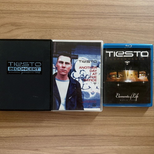 Tiësto Collector’s Bundle DVDs and Blu-ray like new