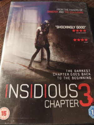 DVD Insidious 3 μεταχειρισμένο, ταινία τρόμου με αγγλικούς υπότιτλους