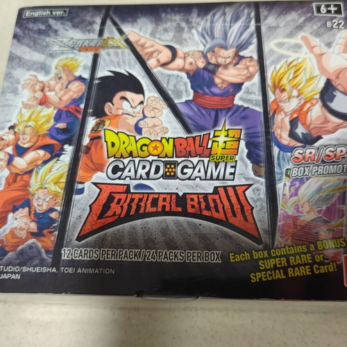 dragon ball critical blow booster box Z: Single pack TCG Custom Packs/Family Tymes Theyre called Z Dragon Ball Super TCG: Critical