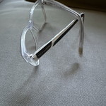 Arnete Kids Eyeglass Frame used, black and white