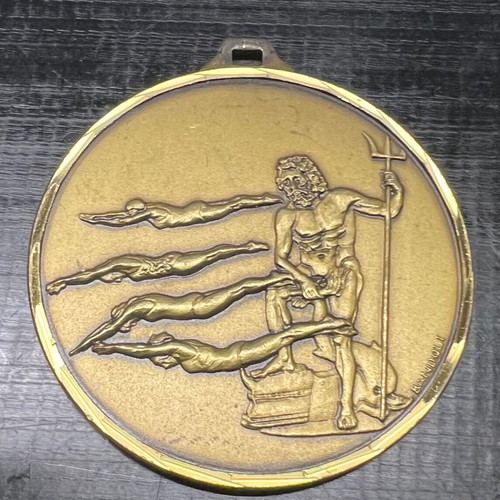 Swimming medal Grant Prix 2006 like new, bronze