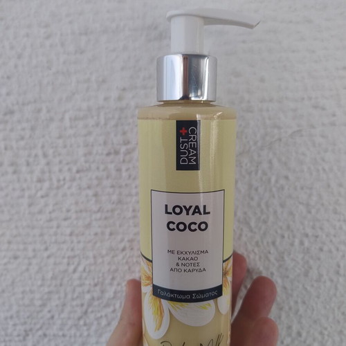 Body Milk Loyal Coco Dust+Cream like new, 200ml