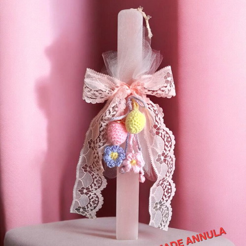 Easter set candle and bunny new