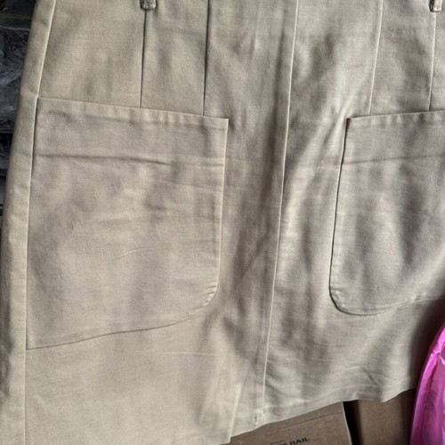 H&M women's skirt beige like new, size M