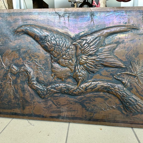 Chalcography painting used by Pavlos Skyithis rare 120x60