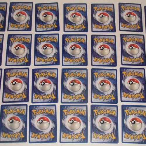 Pokemon cards used, pack of 65 from Base Set 2