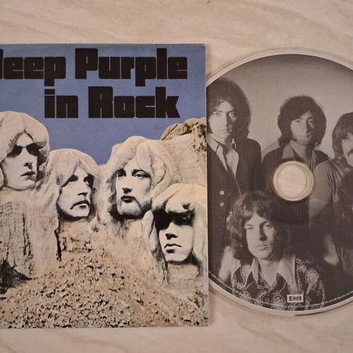 Deep Purple CD pack used, 4 classic rock albums
