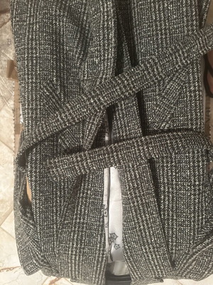 Women's trench coat like new, size small, grey