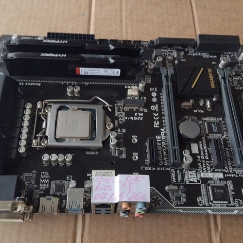 Gigabyte GA-H170-HD3 motherboard like new, Socket LGA1151