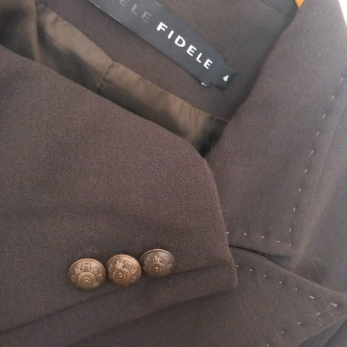 Fidele brown women's suit like new