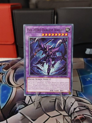 Evil HERO Darkest Knight card new