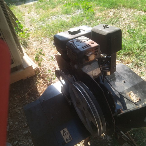 Petrol Tiller like new with small electric tiller gift