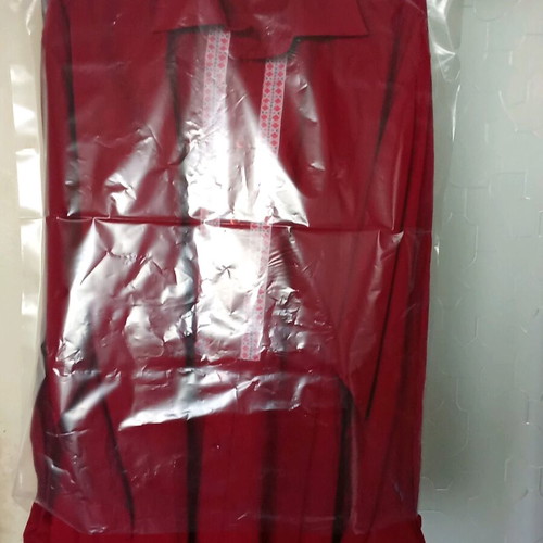Men's traditional Bulgarian shirt new, red, handmade embroidery