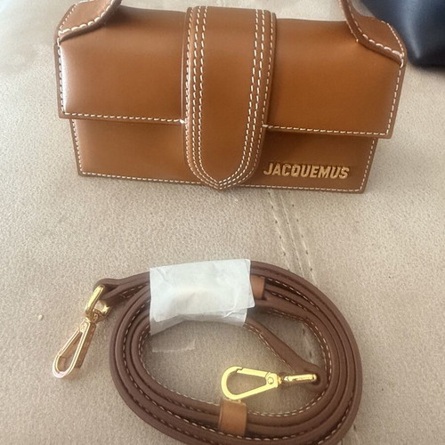 Jacquemus Le Bambino handbag new, tan