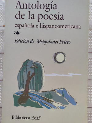 Antología de la poesía espanola e hispanoamericana used edition 2005