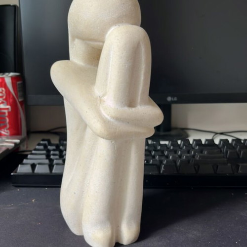 Female figure in contemplation like new, Cycladic art style