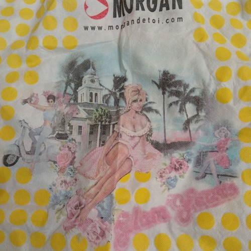 Vintage Morgan de toi Y2K 90's French fashion bag like new, collectible