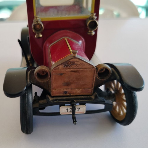 Schuco 1227 Ford Coupe T 1917 wind-up toy used, 60s-70s vintage