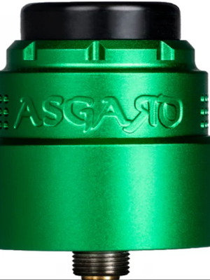Asgard Mini RDA 25mm used green by Vaperz Cloud