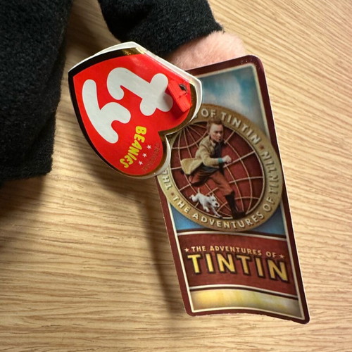 Captain Haddock Ty Beanie Babies plush new