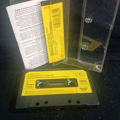 Ravel Bolero cassette used, classical music