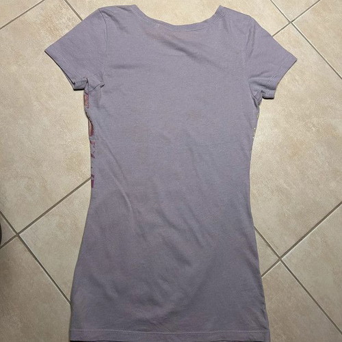 Guess T-shirt women's XS purple used, short sleeve